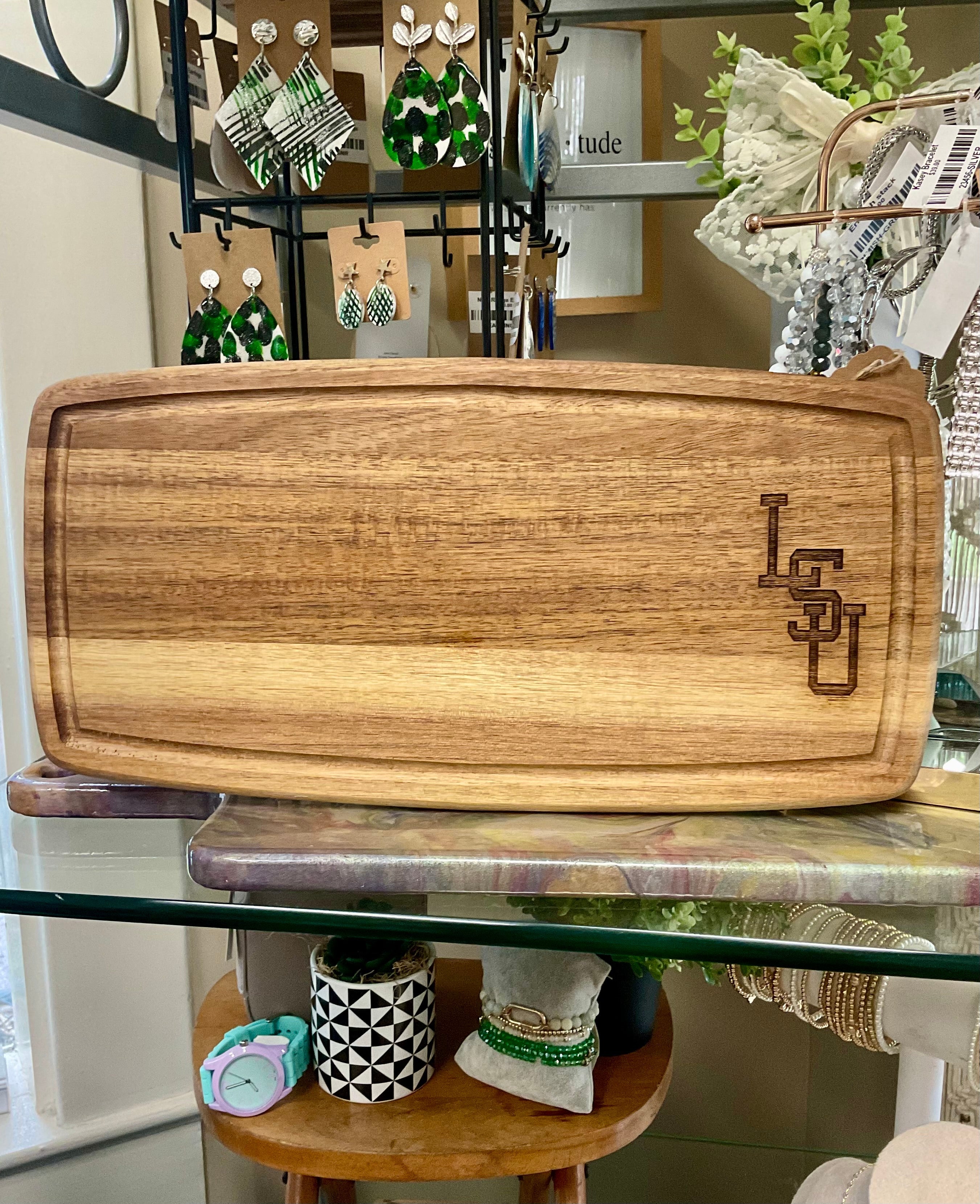 LSU Charcuterie Board
