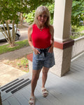 Plaid to Meet Ya Bermuda Shorts