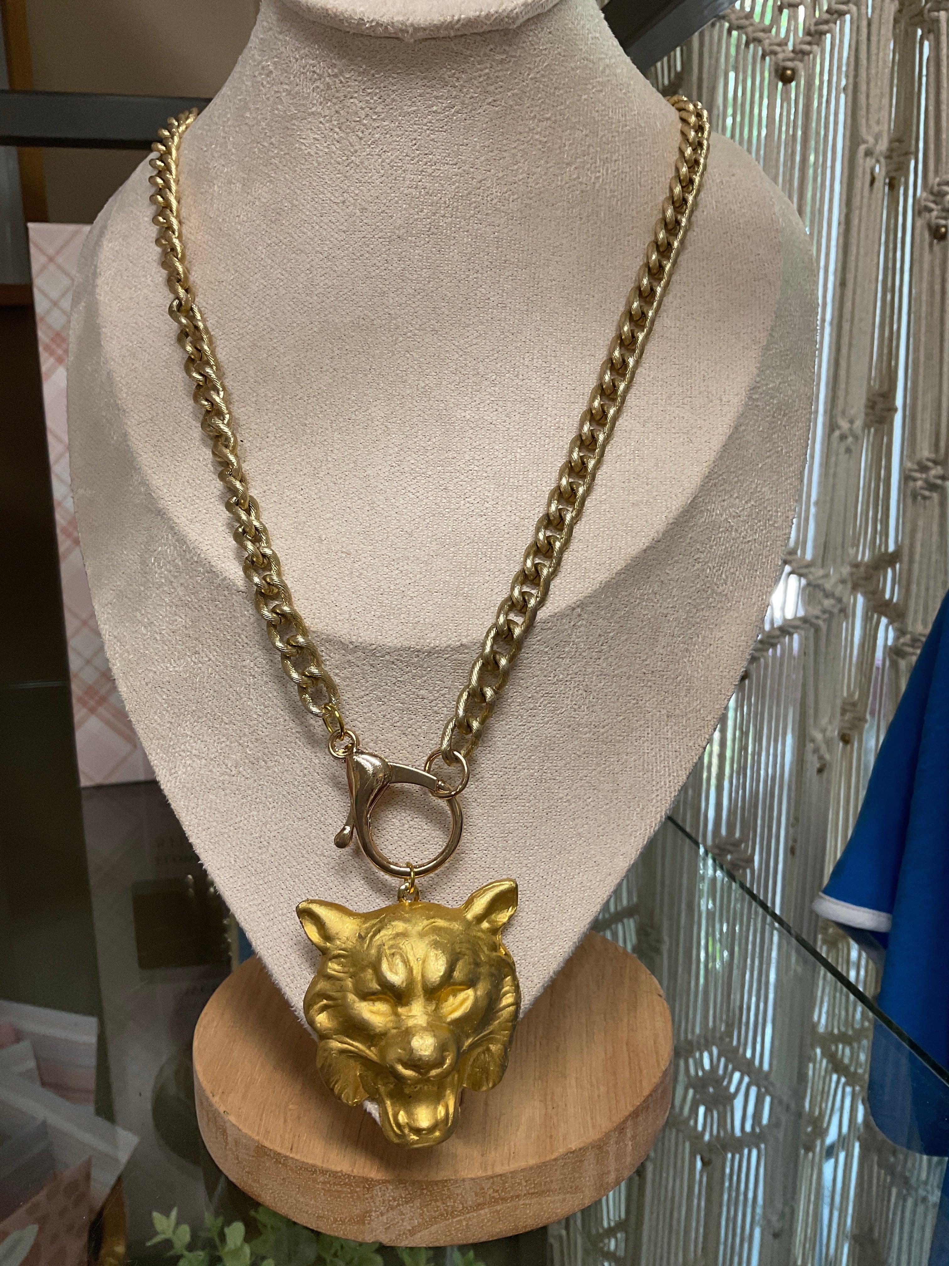 Roar Into the Stadium Necklace