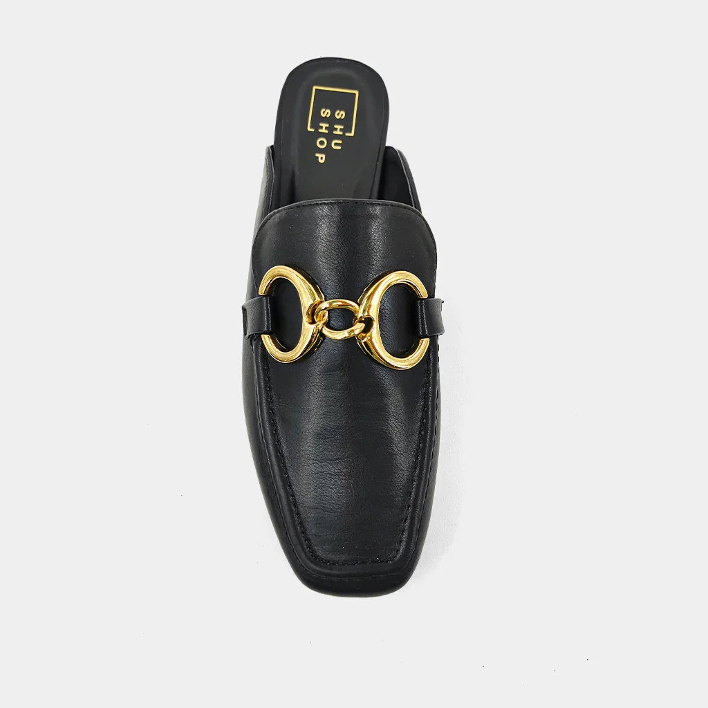 Preppy Posh Mule