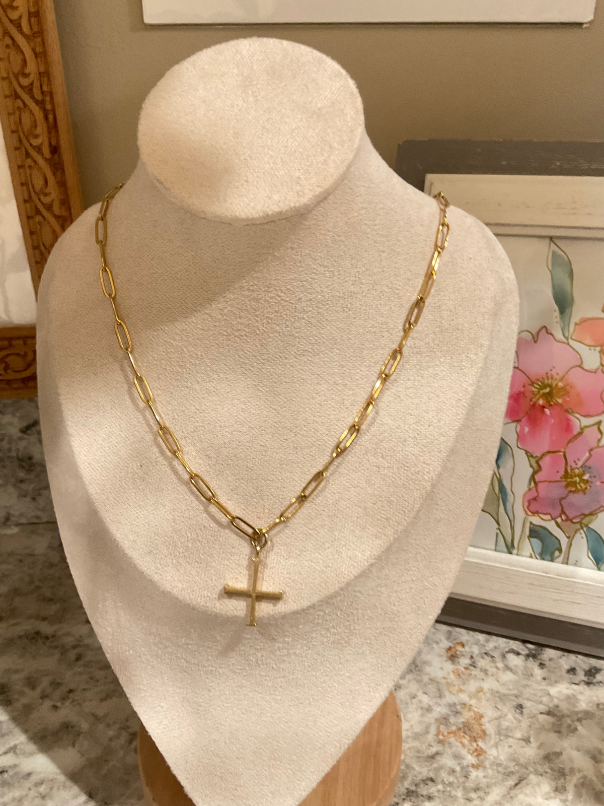 Carry Your Cross Necklace