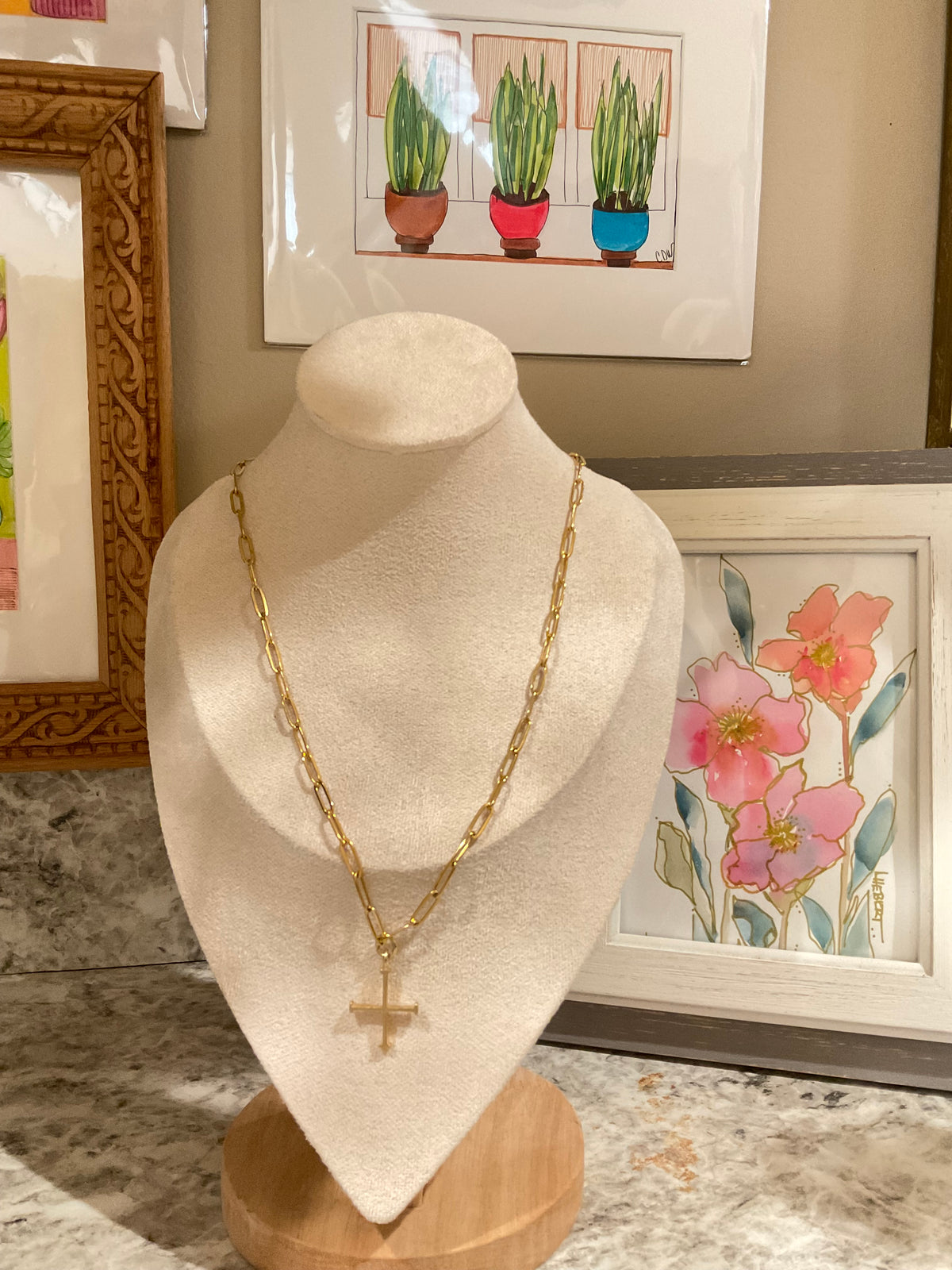 Carry Your Cross Necklace