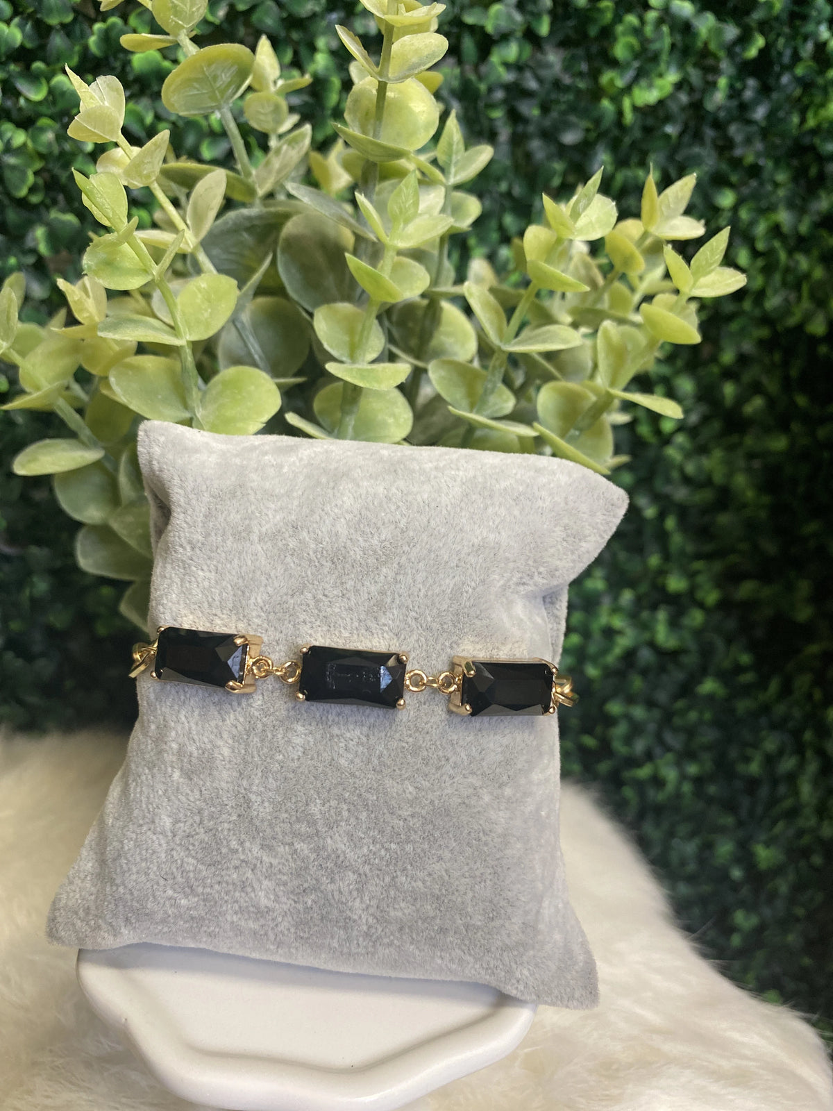 Black Crystal Bracelet