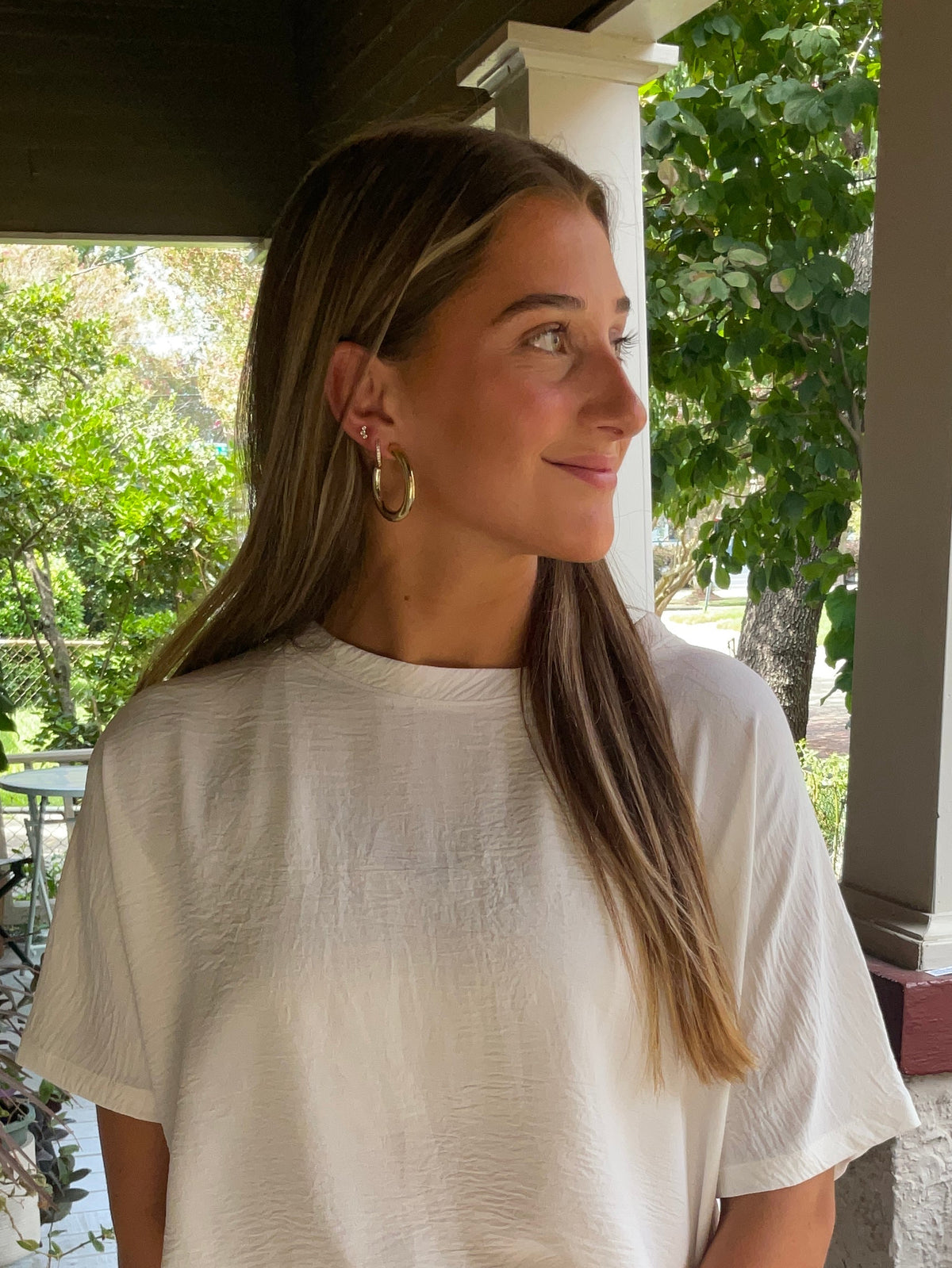 Classic Gold Hoop