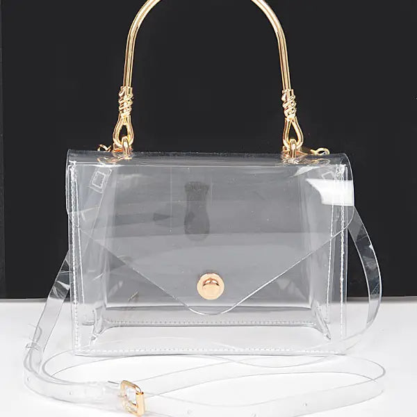 Golden Girl Clear Bag