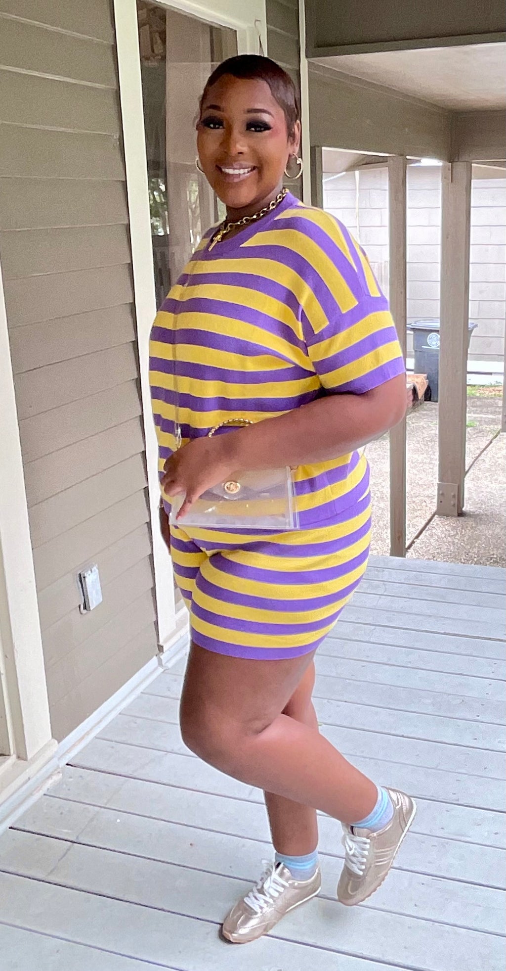 Bleed Purple & Gold Set