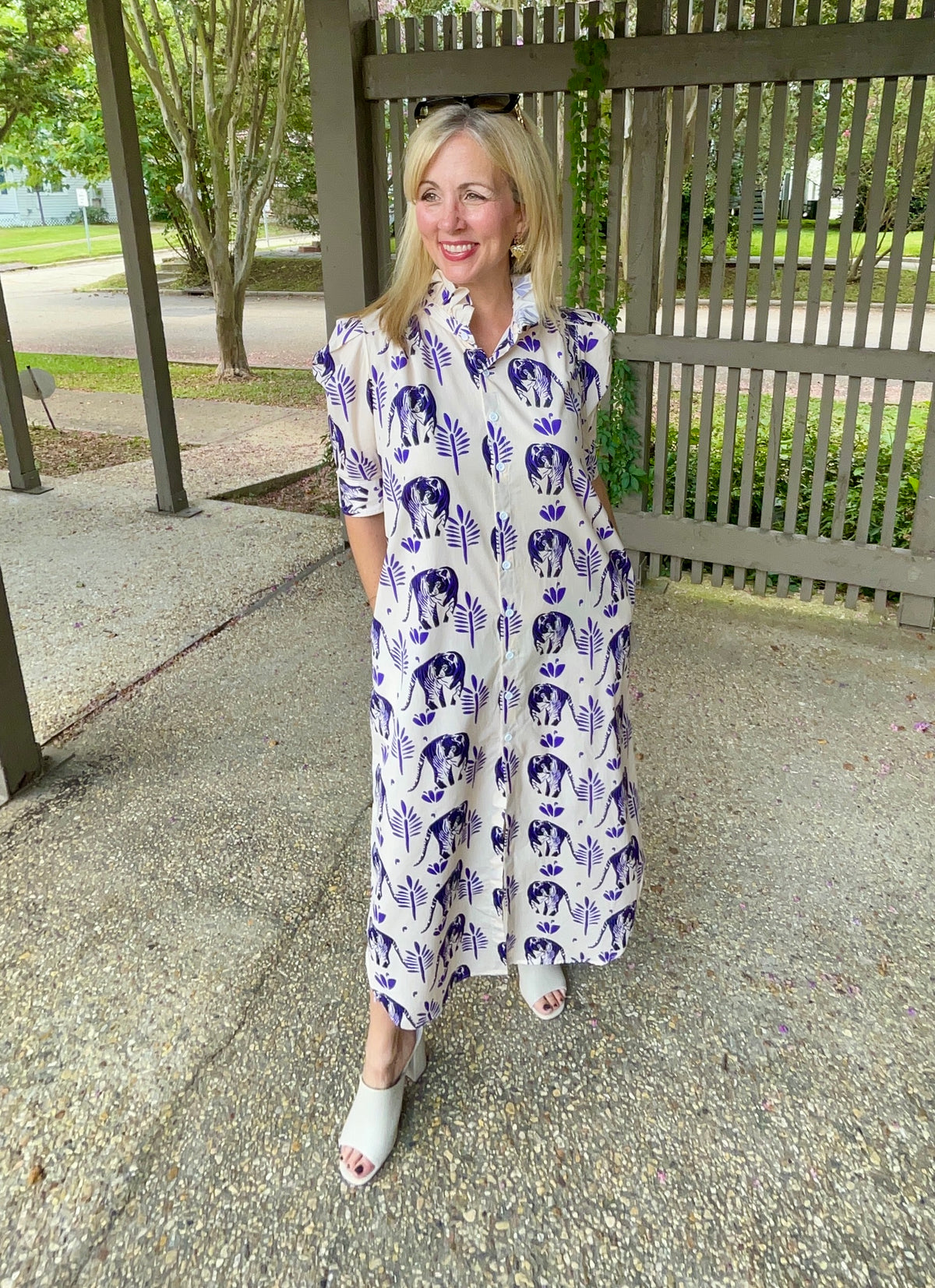Safari Queen Maxi Dress