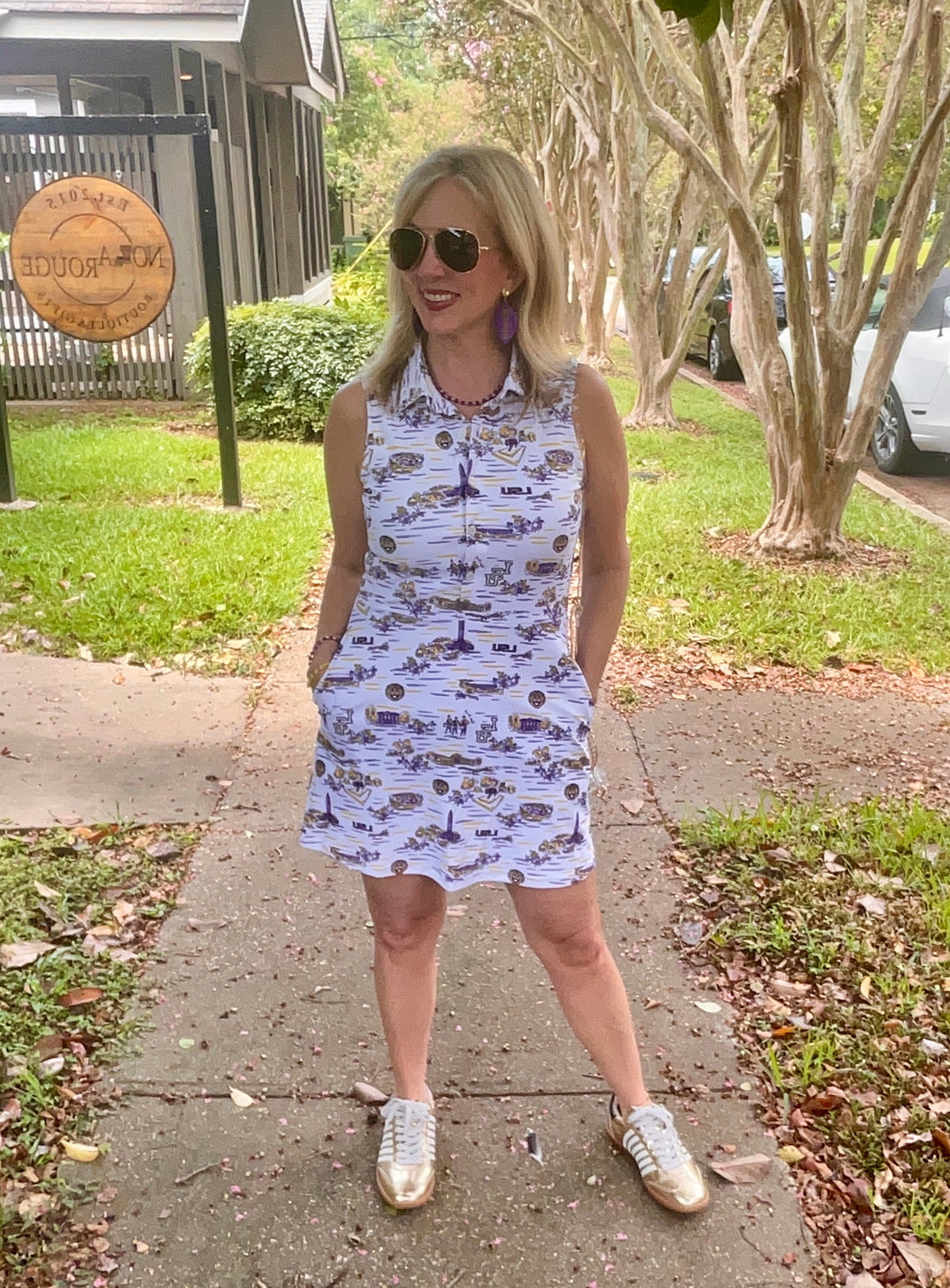Smith & Quinn LSU Hedy Dress