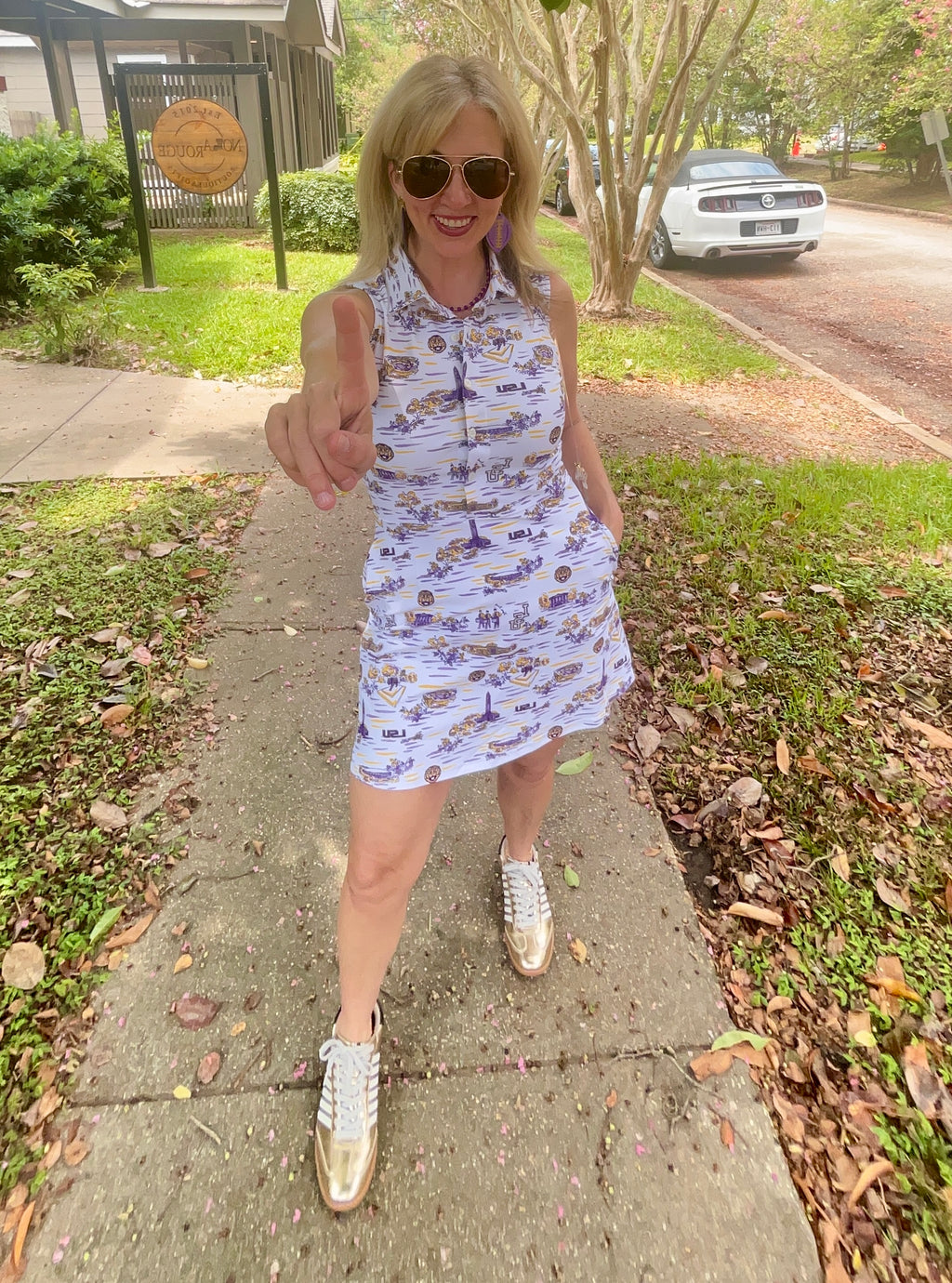 Smith & Quinn LSU Hedy Dress