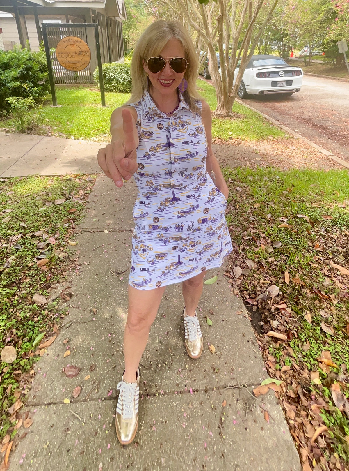 Smith & Quinn LSU Hedy Dress