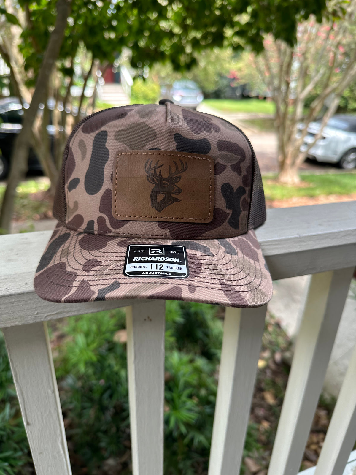 Leather Patch Hat