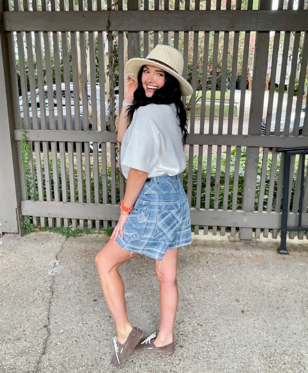 Plaid to Meet Ya Bermuda Short