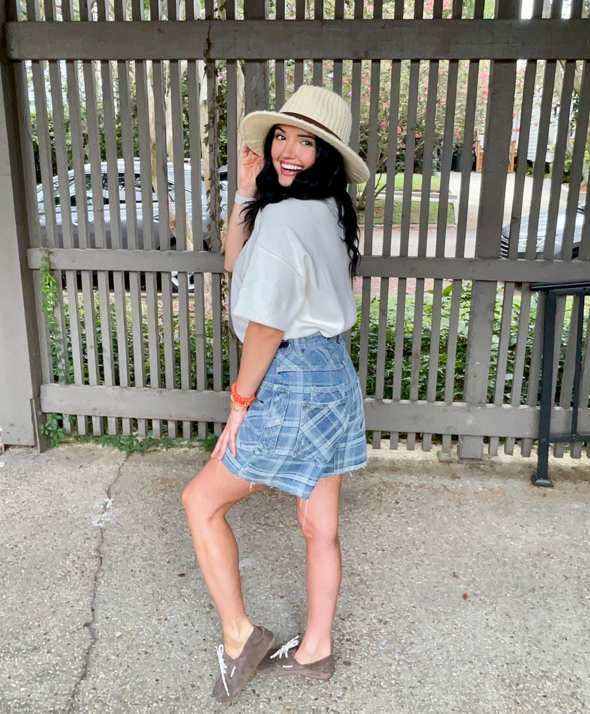 Plaid to Meet Ya Bermuda Short