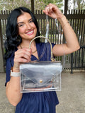 Golden Girl Clear Bag