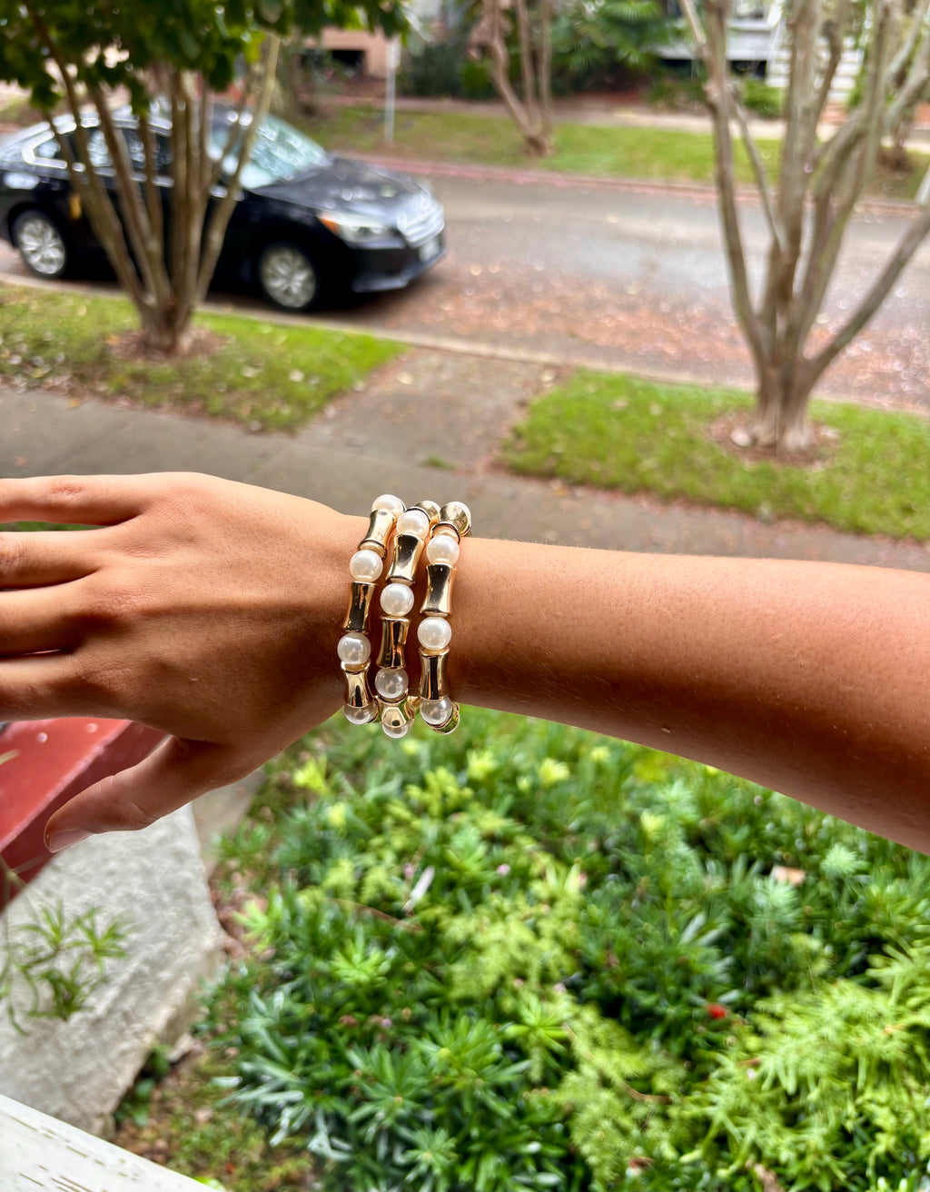 Island Luxury Bamboo Stacker Bracelet