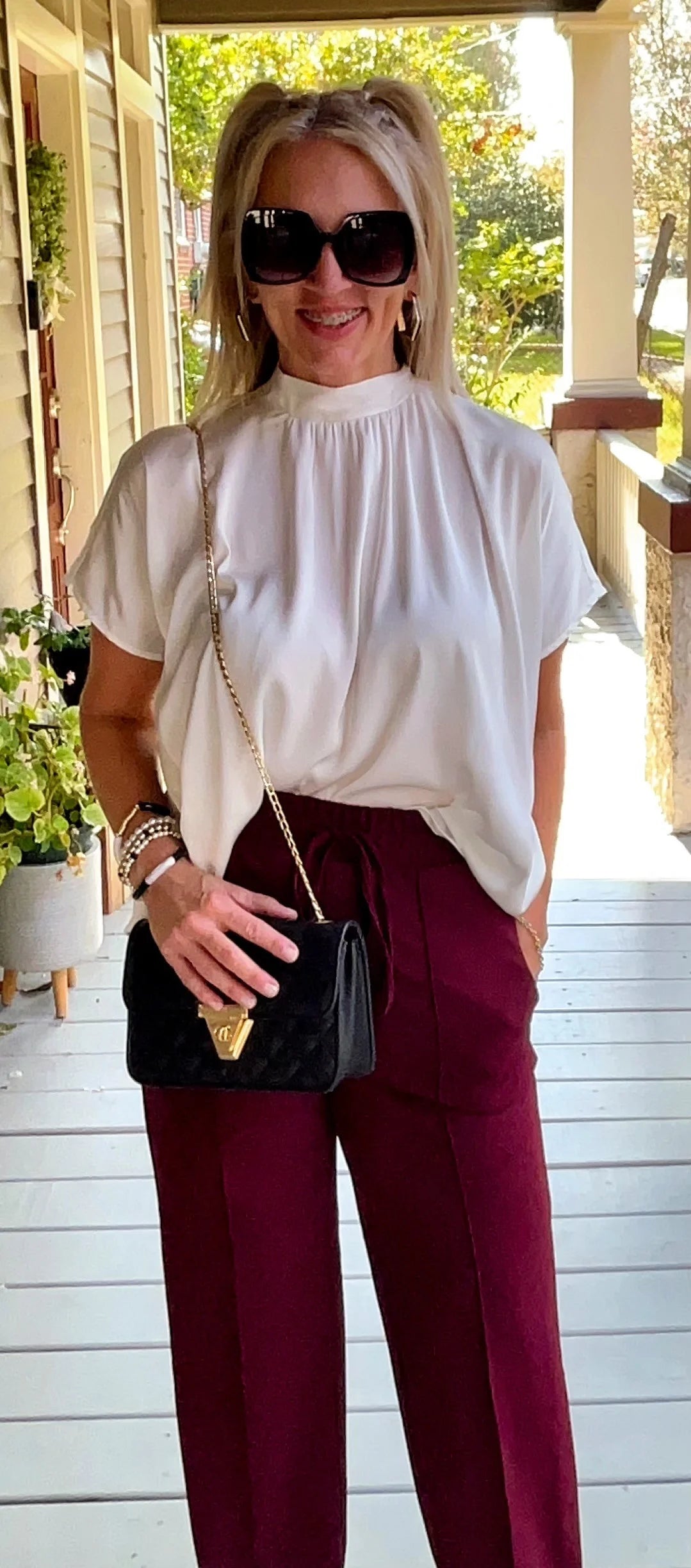Polly Want A Pleat Pants