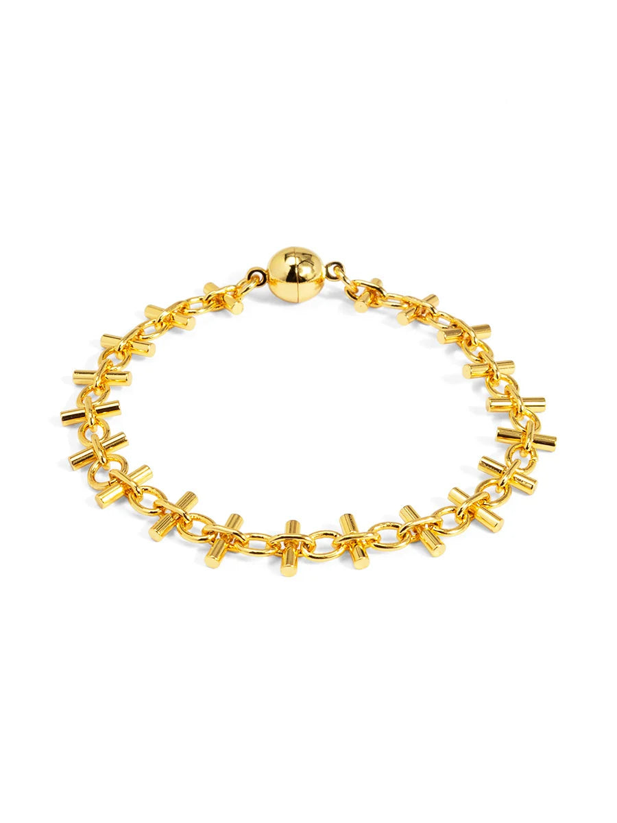 Bar Link Magnet Bracelet