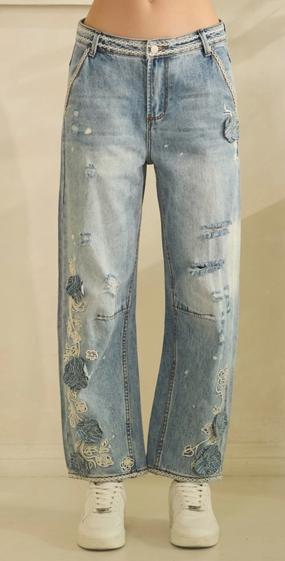 A Floral Moment Denim