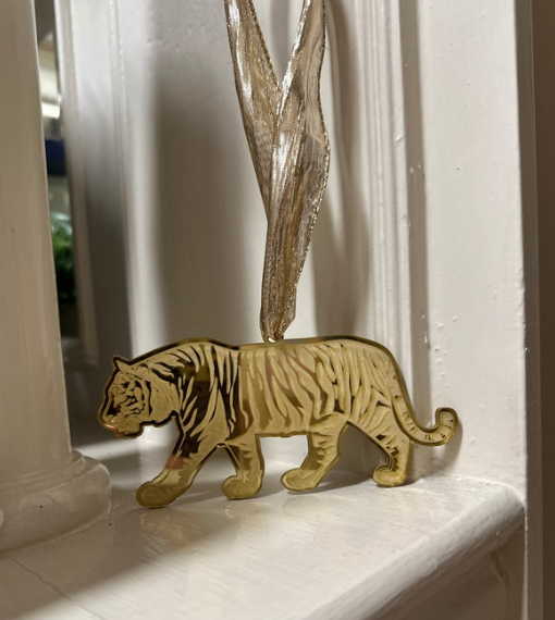 Tiger Wreath Ornament