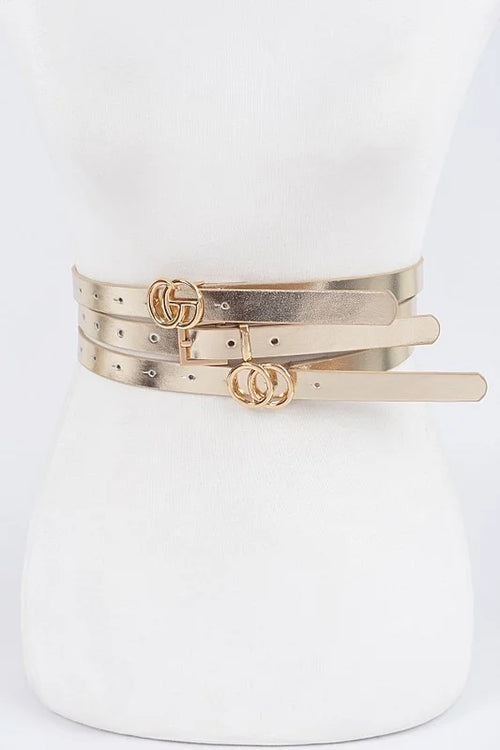 Assorted Gold Belts