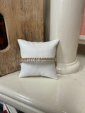 Gold and Rhinestone Cuff bracelet