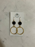 Black Onyx Dangle Earrings