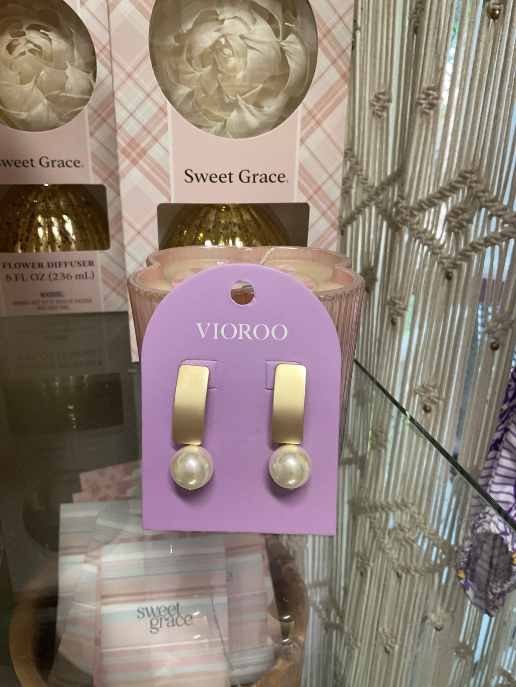 The Hayley Drop Pearl Earring