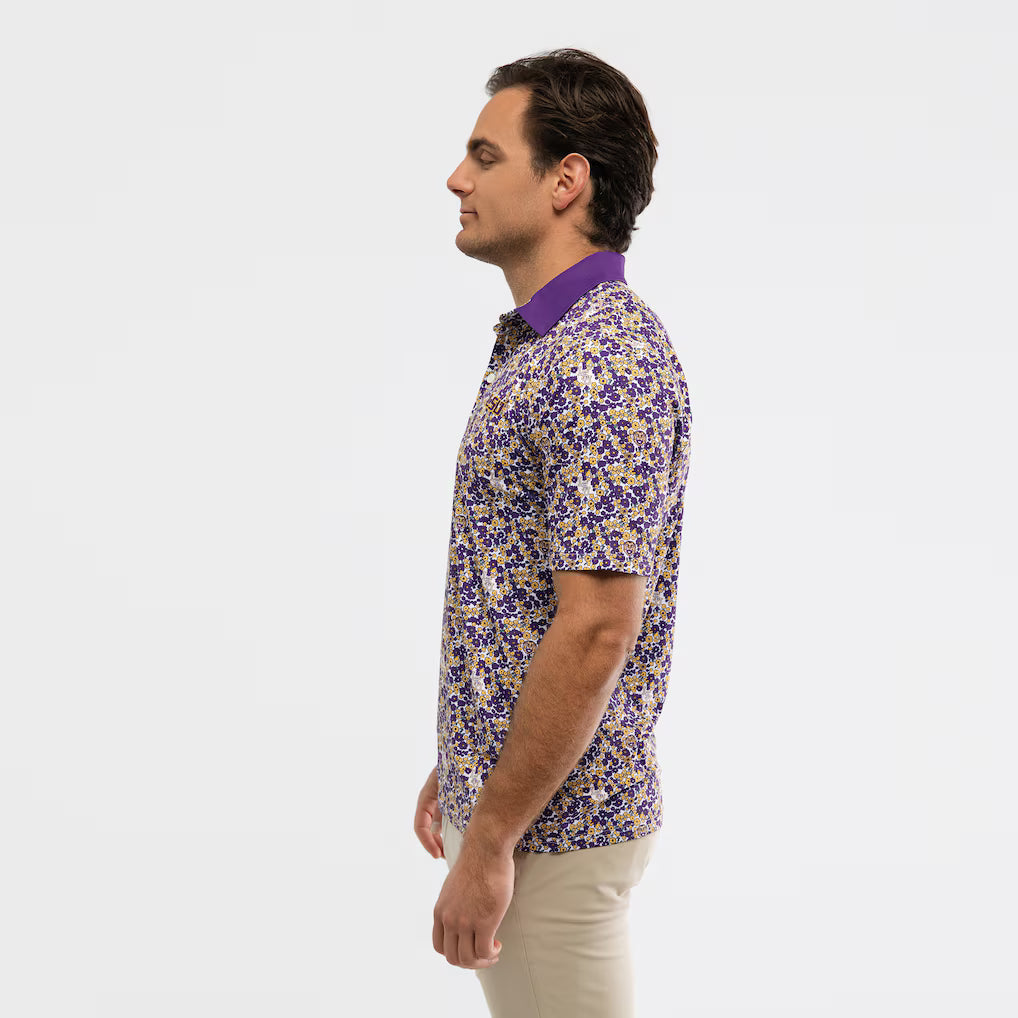 Smith & Quinn Men's Purple Poppies