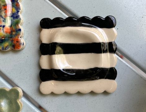 Handmade Ceramic Spoon Rest