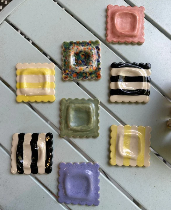 Handmade Ceramic Spoon Rest